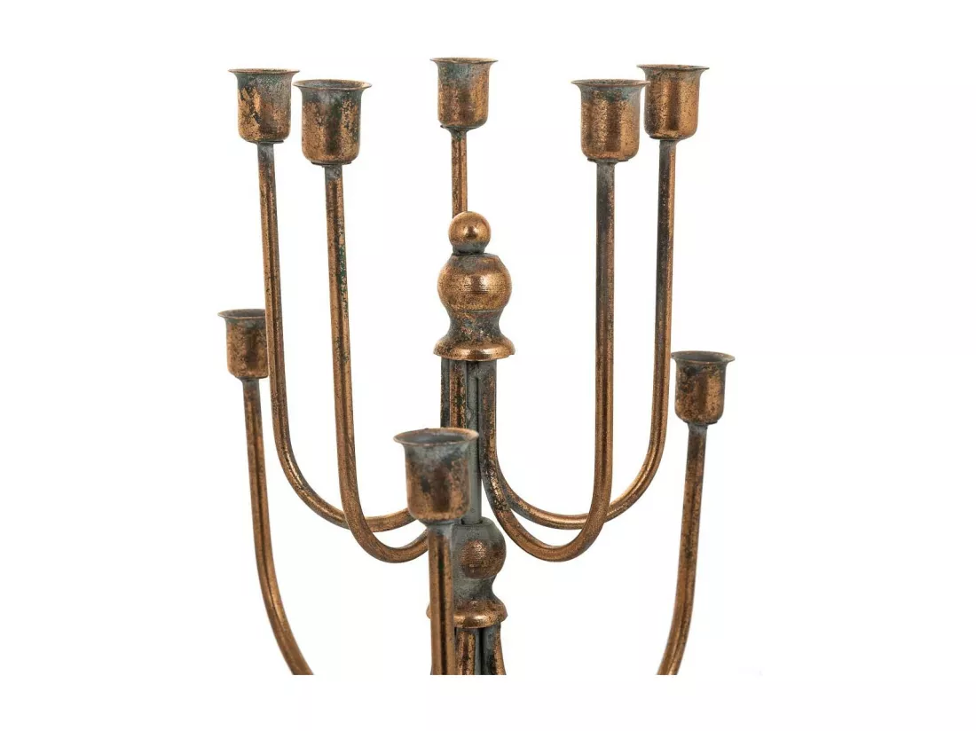 Chandelier en métal doré 36x35x60.5h