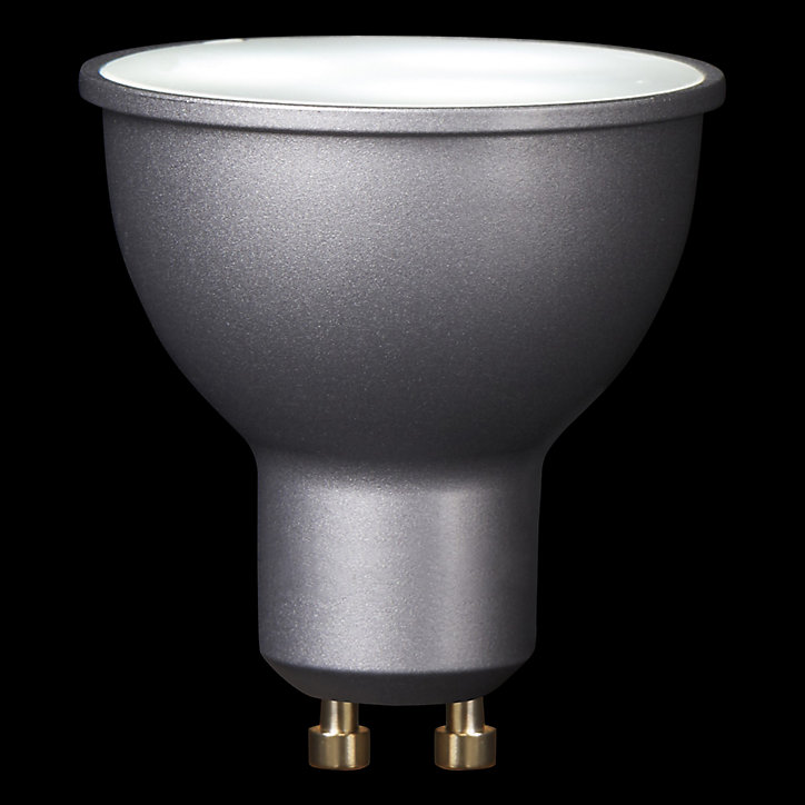 Lot 3 ampoules LED spot réflecteur GU10 350lm 4W = 32W Ø5cm Diall RVB et blanc chaud aux nuance blanc froid