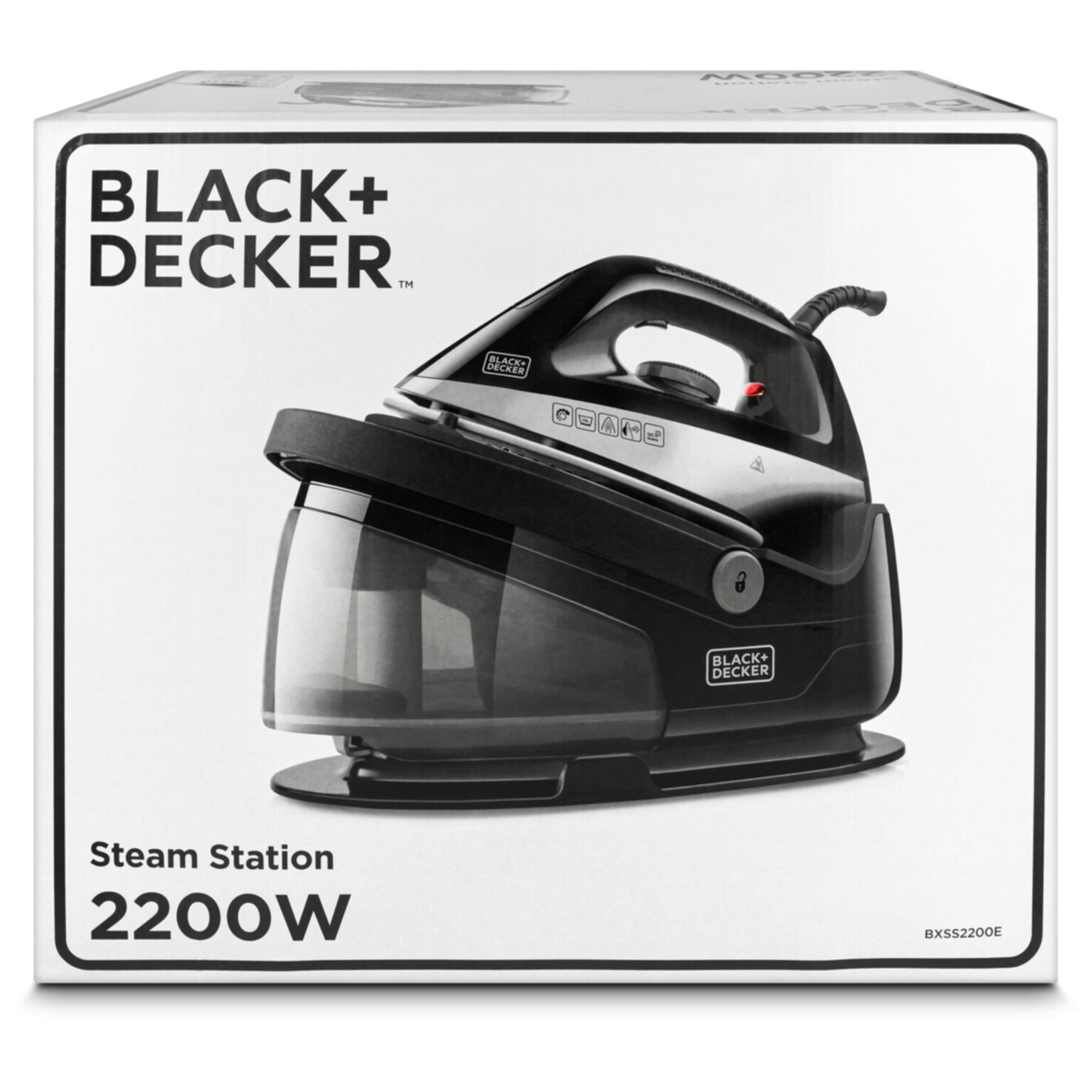 Black + Decker Dampfbügeleisen BXSS2200C