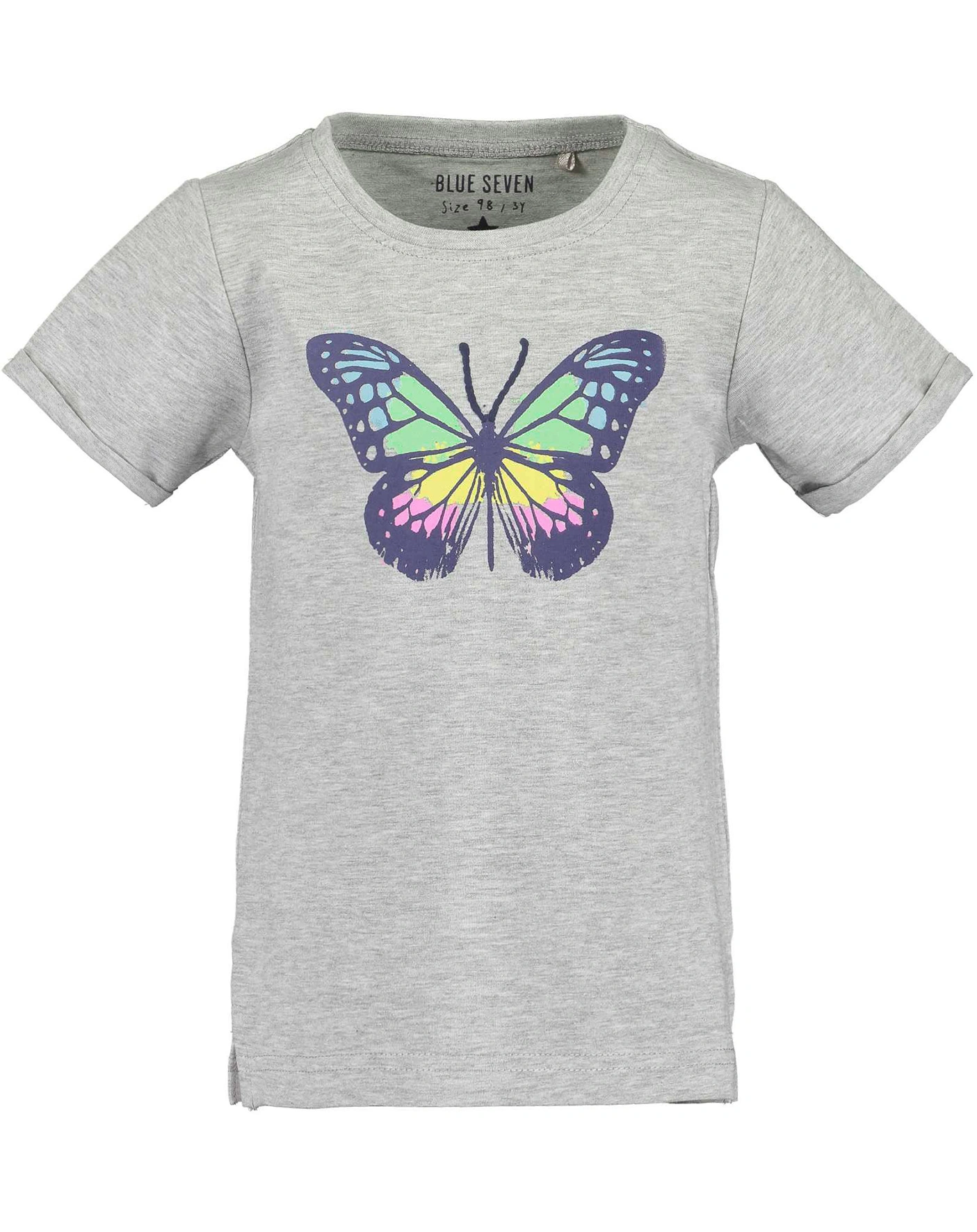 T-Shirt PAPILLON in nebel meliert