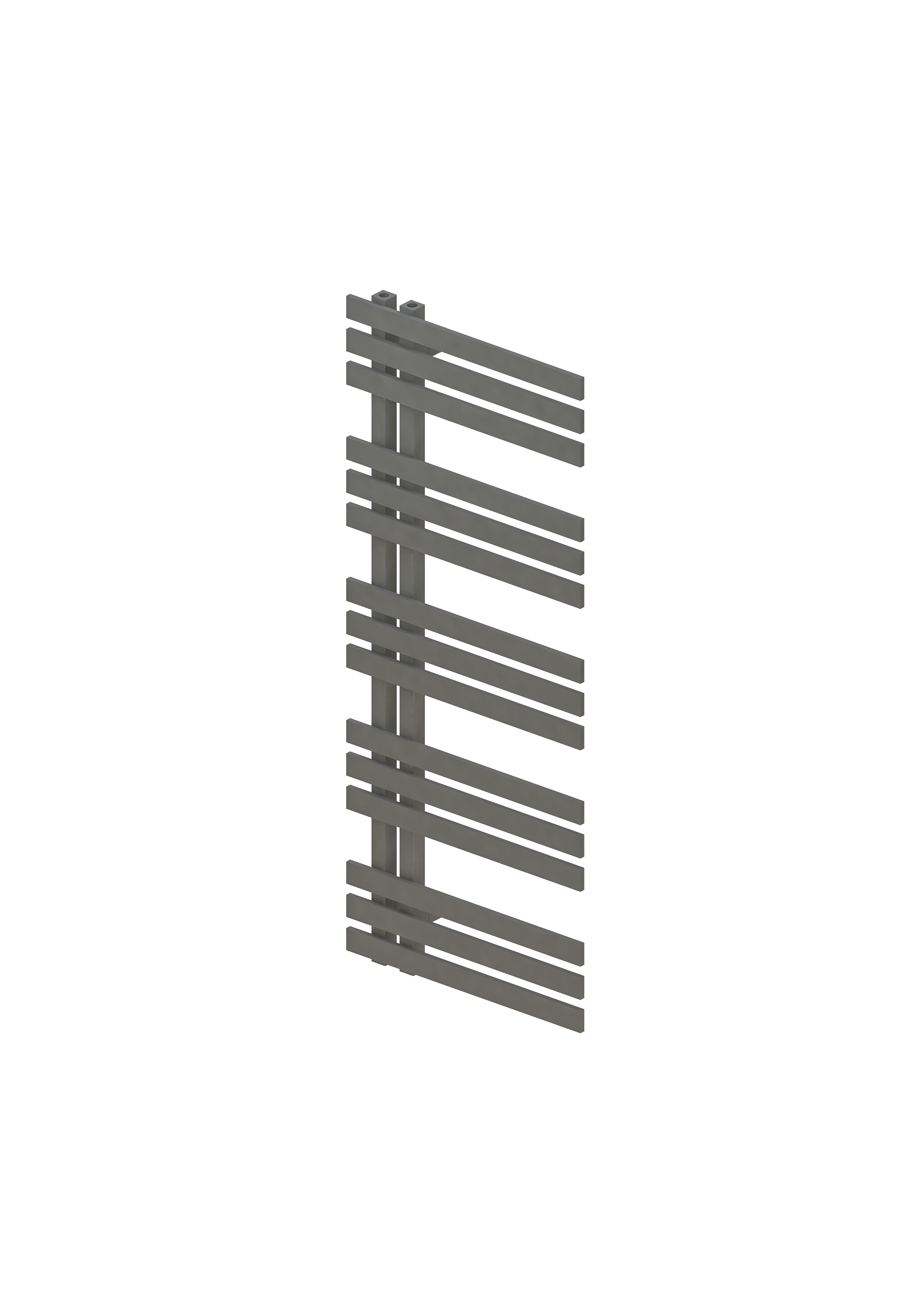 Eastbrook Hurley radiator 120 x 60cm 675 watt antraciet