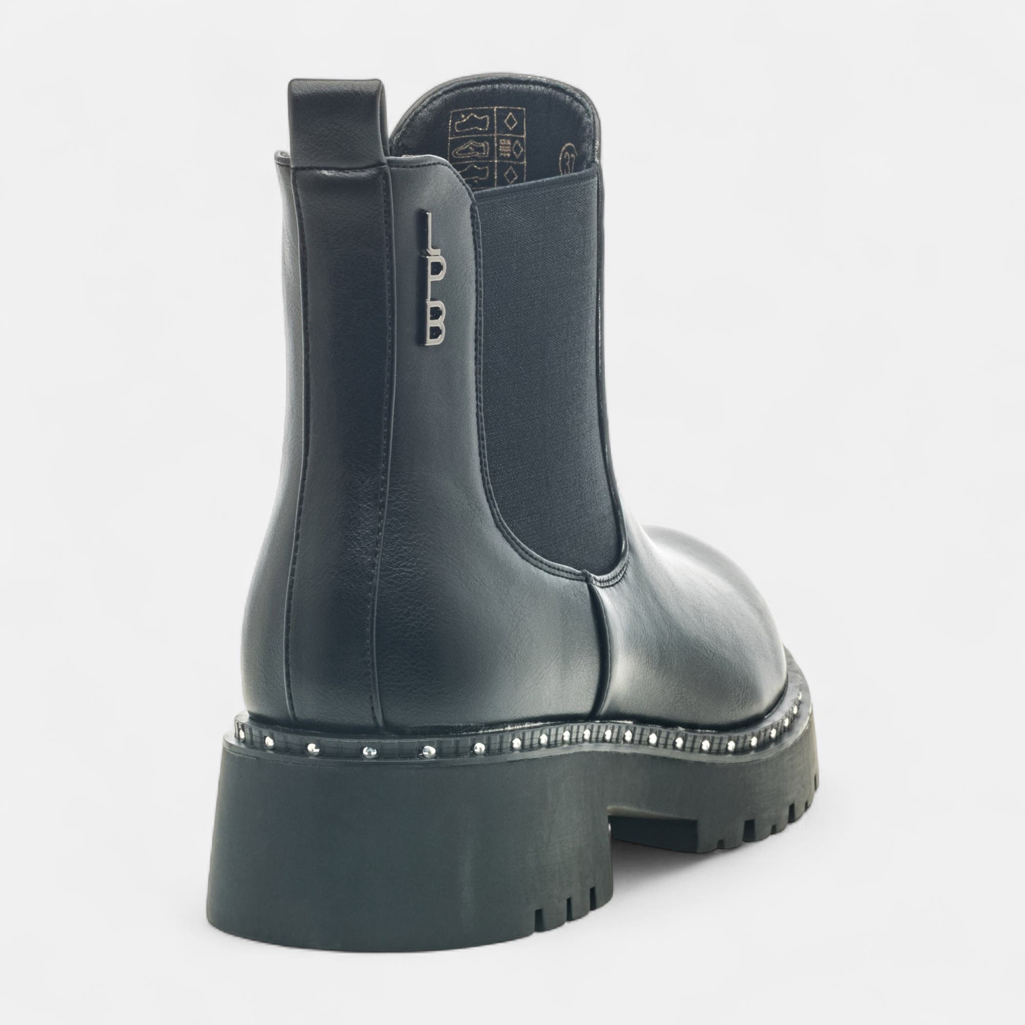 Boots chelsea Femme noir