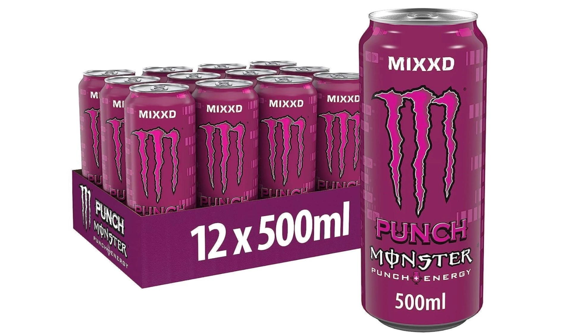 12x Monster Punch Mixxd DOSE á 500ml=6L MHD:30.5.26