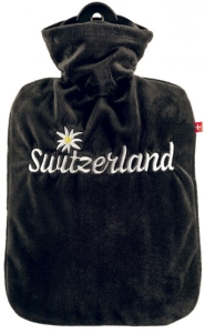 Emosan Wärmflasche Switzerland mit Edelweiss