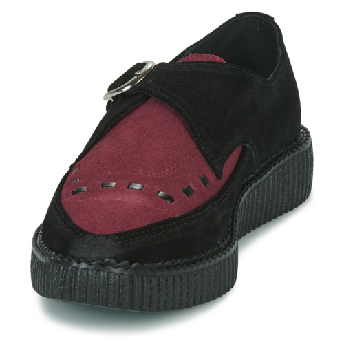 TUK - VLK D RING CREEPER SNEAKER - Noir / Bordeaux