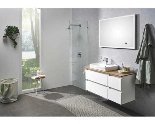 Pelipal Balu wastafelmeubel 53 x 110 cm, glanzend wit, zonder werkblad en wastafel