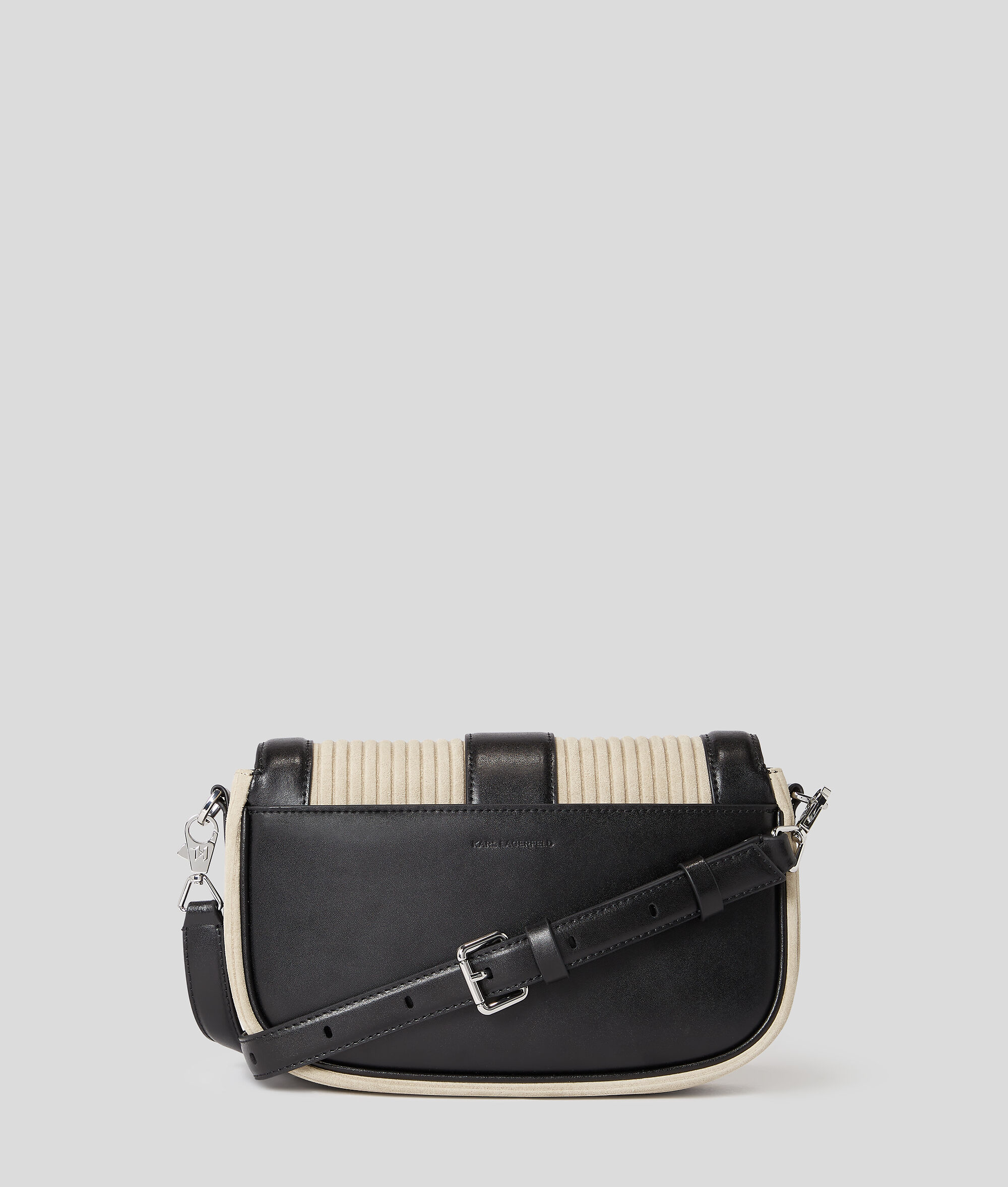 SAC BAGUETTE K/SADDLE EN VELOURS CÔTELÉ