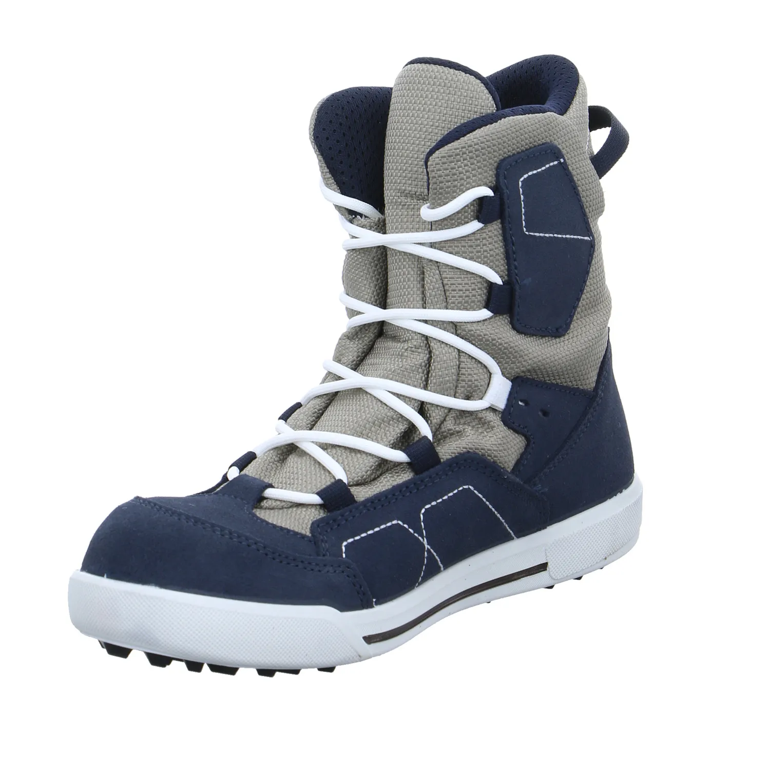 LOWA Jungen- Snowboot Membran Beige Textil  Winterstiefel
