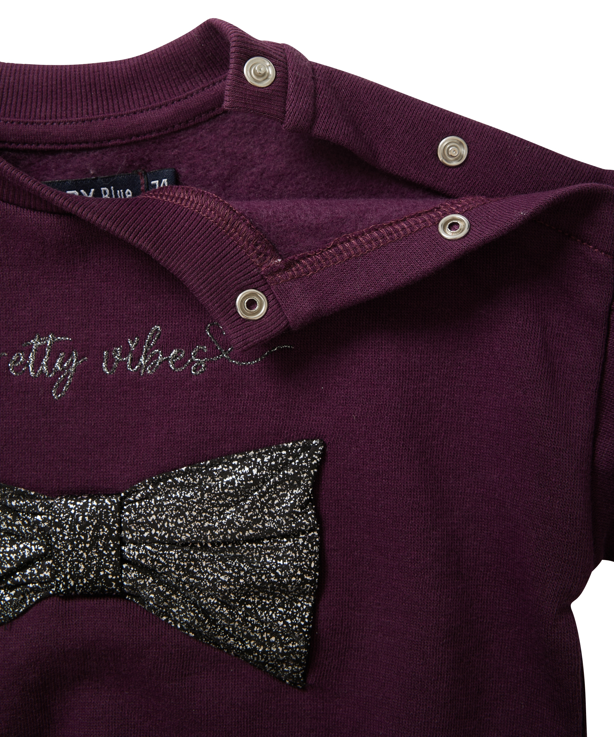 trui met glitterstrik