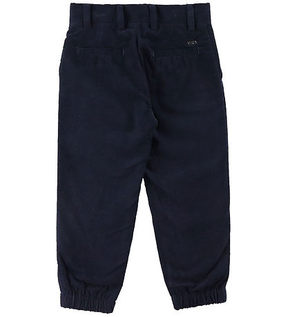 Emporio Armani Fløjlsbukser - Blåe Navy