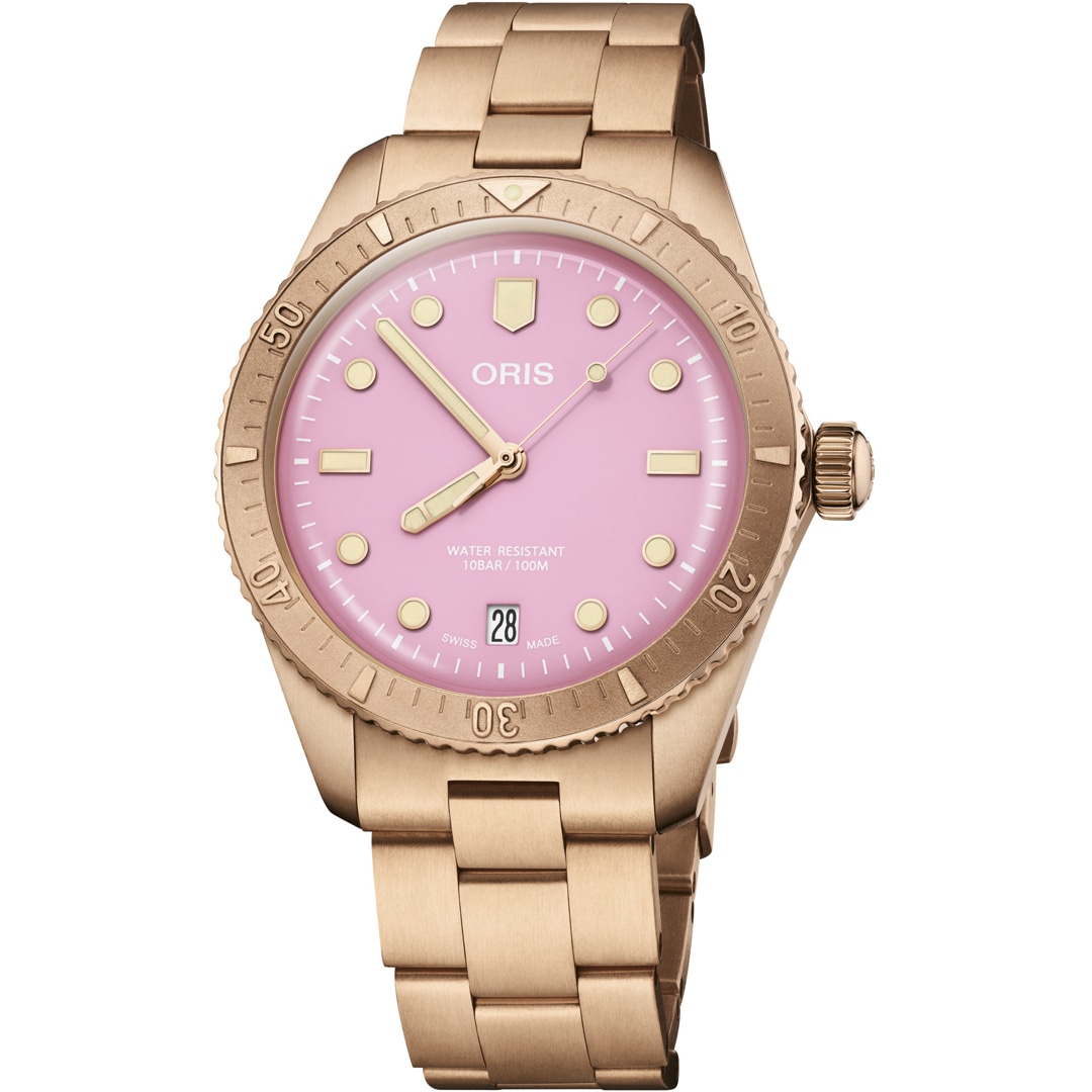 Oris Divers Sixty-Five Cotton Candy Lippenstiftrosa