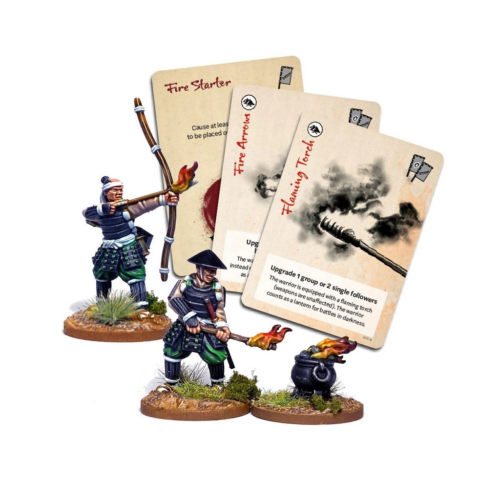 Test of Honour: Ashigaru with Fire Arrows and Flaming Torch