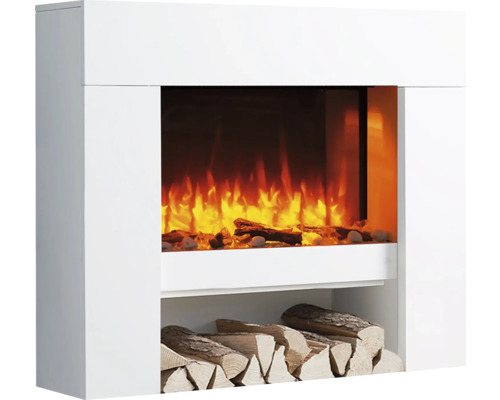 Elektrische haard Balderia Naran wit 2000 watt incl. afstandsbediening