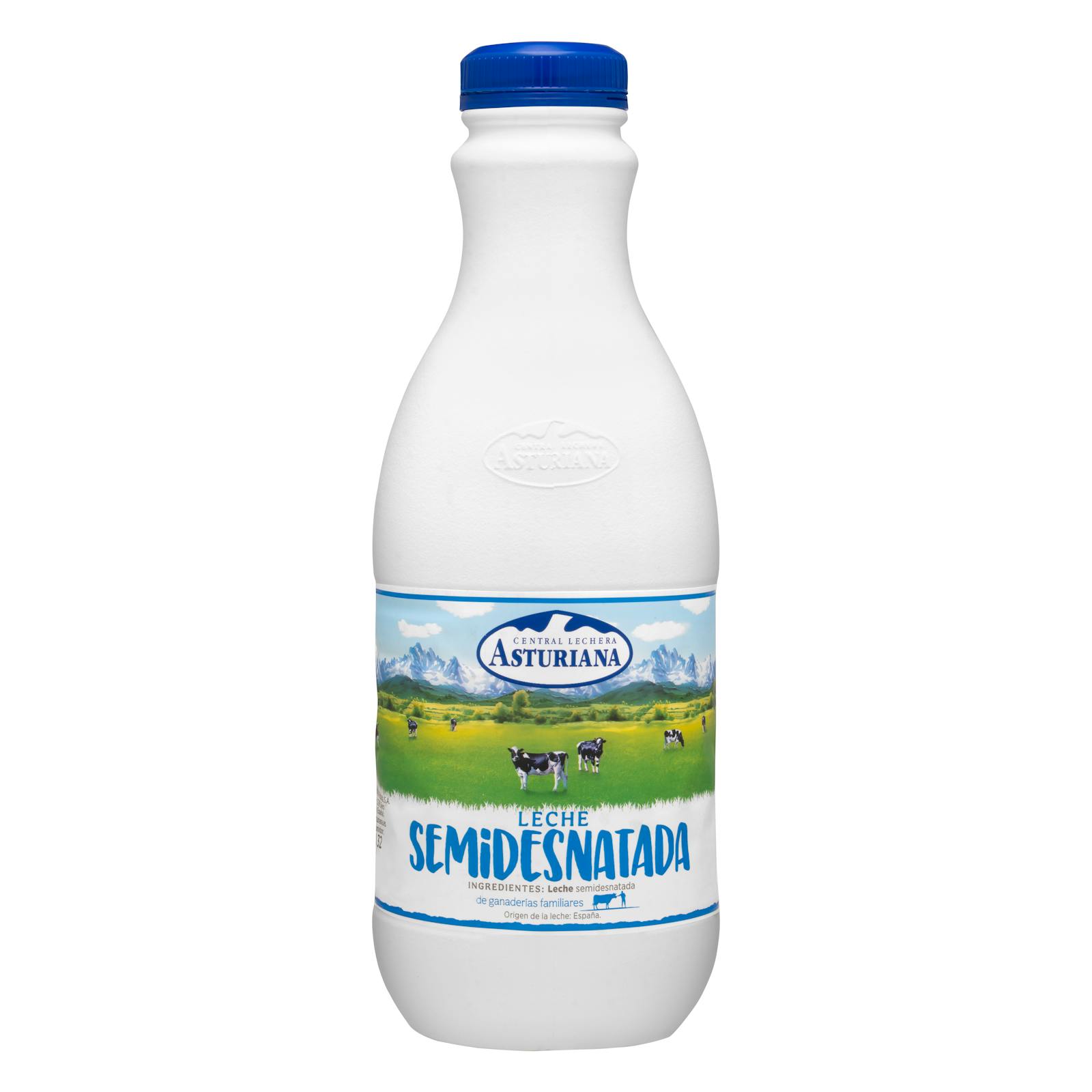 Lait demi-écrémé asturien