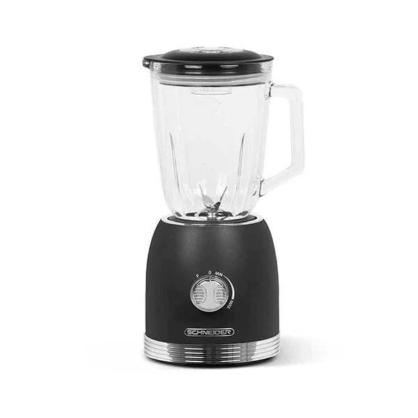 Blender vintage 800 W 1,5 L SCBL15B noir Schneider