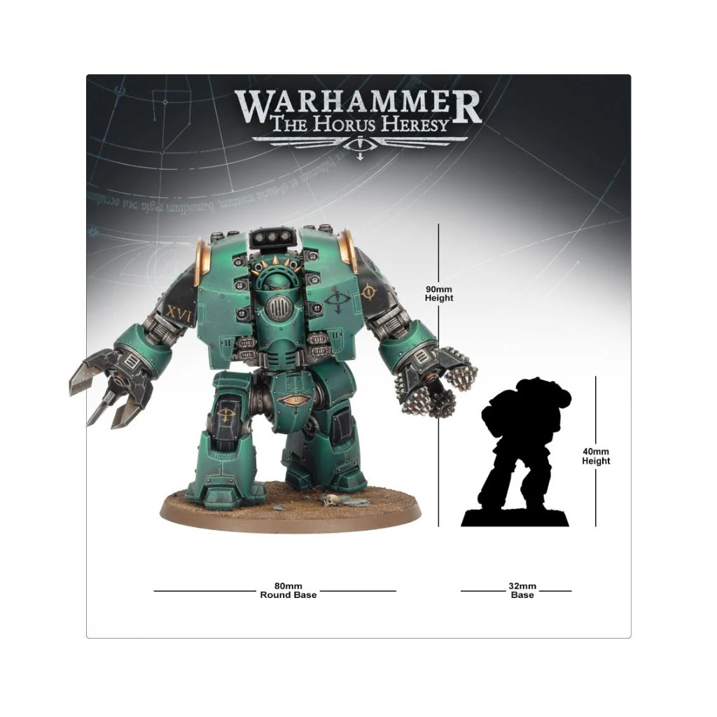 The Horus Heresy - Legiones Astartes - Leviathan Dreadnought (with Clawsdrills)
