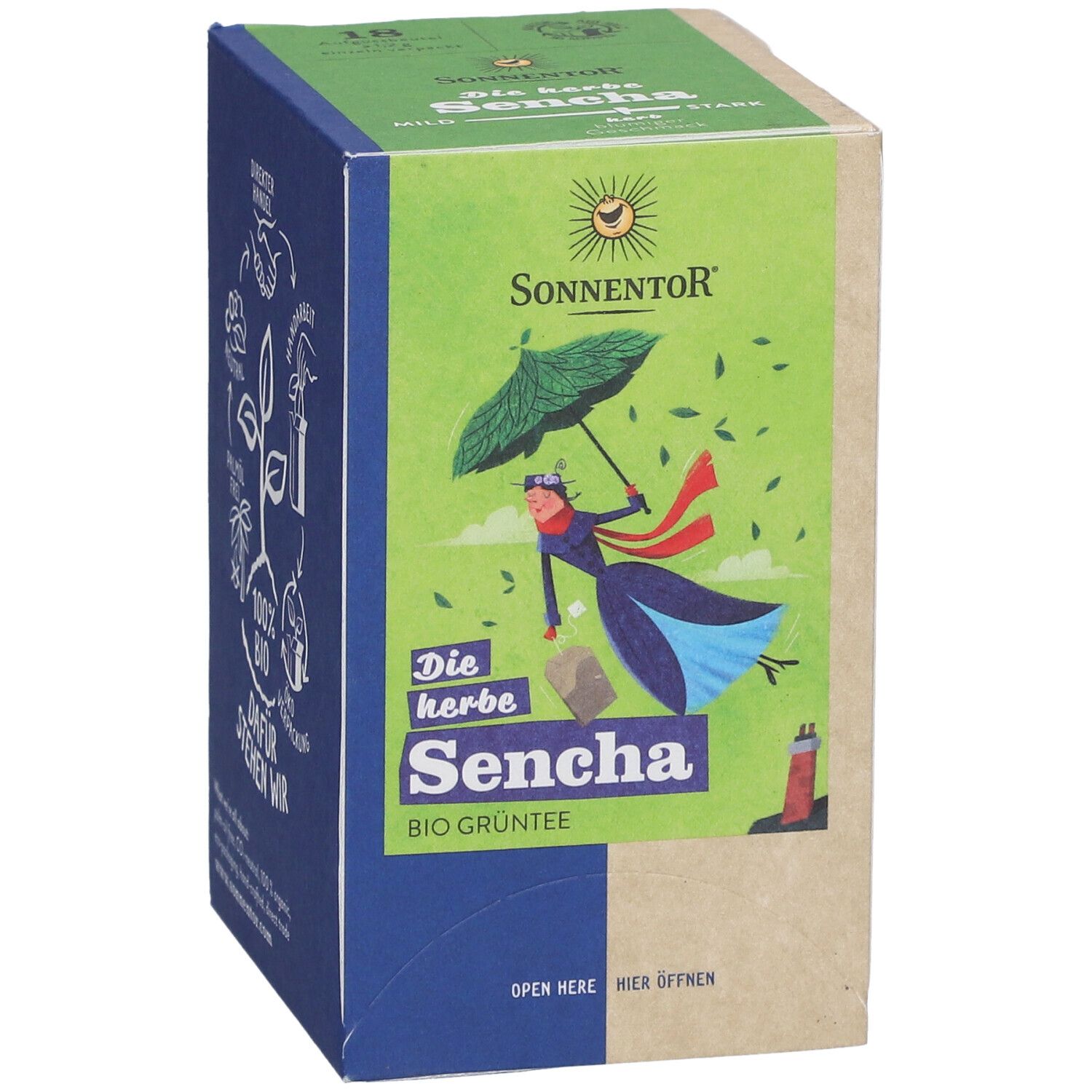 Sonnentor Die herbe Sencha Tee