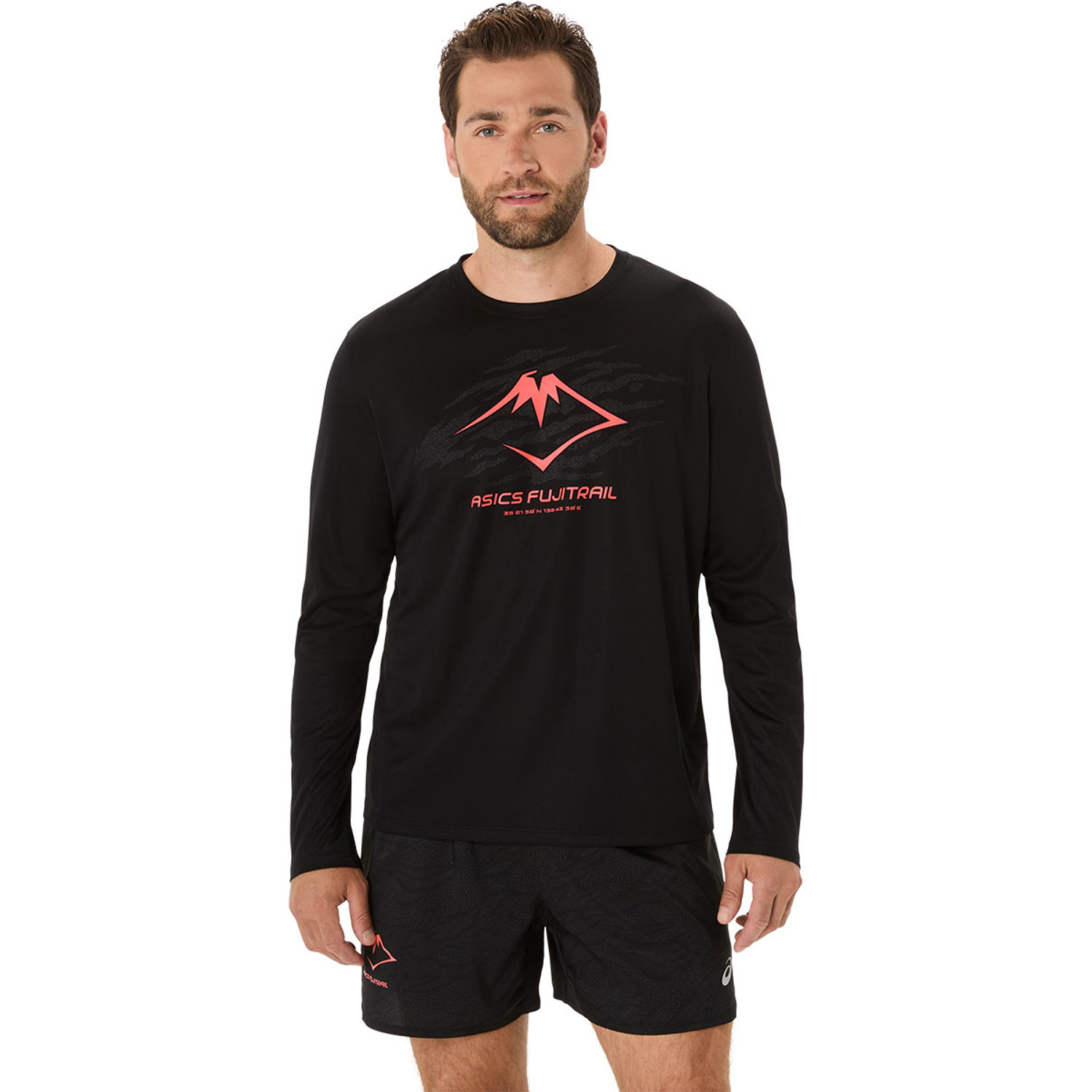 ASICS Fujitrail Logo Longsleeve T-Shirt Heren