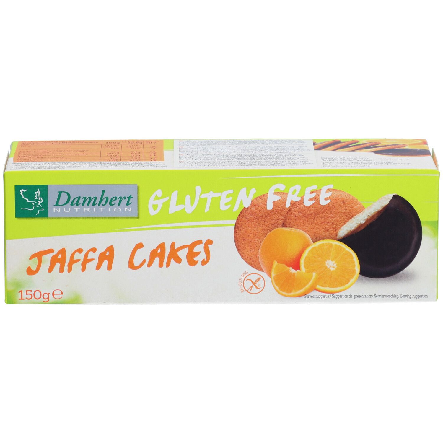 Damhert Jaffa Cakes glutenfrei