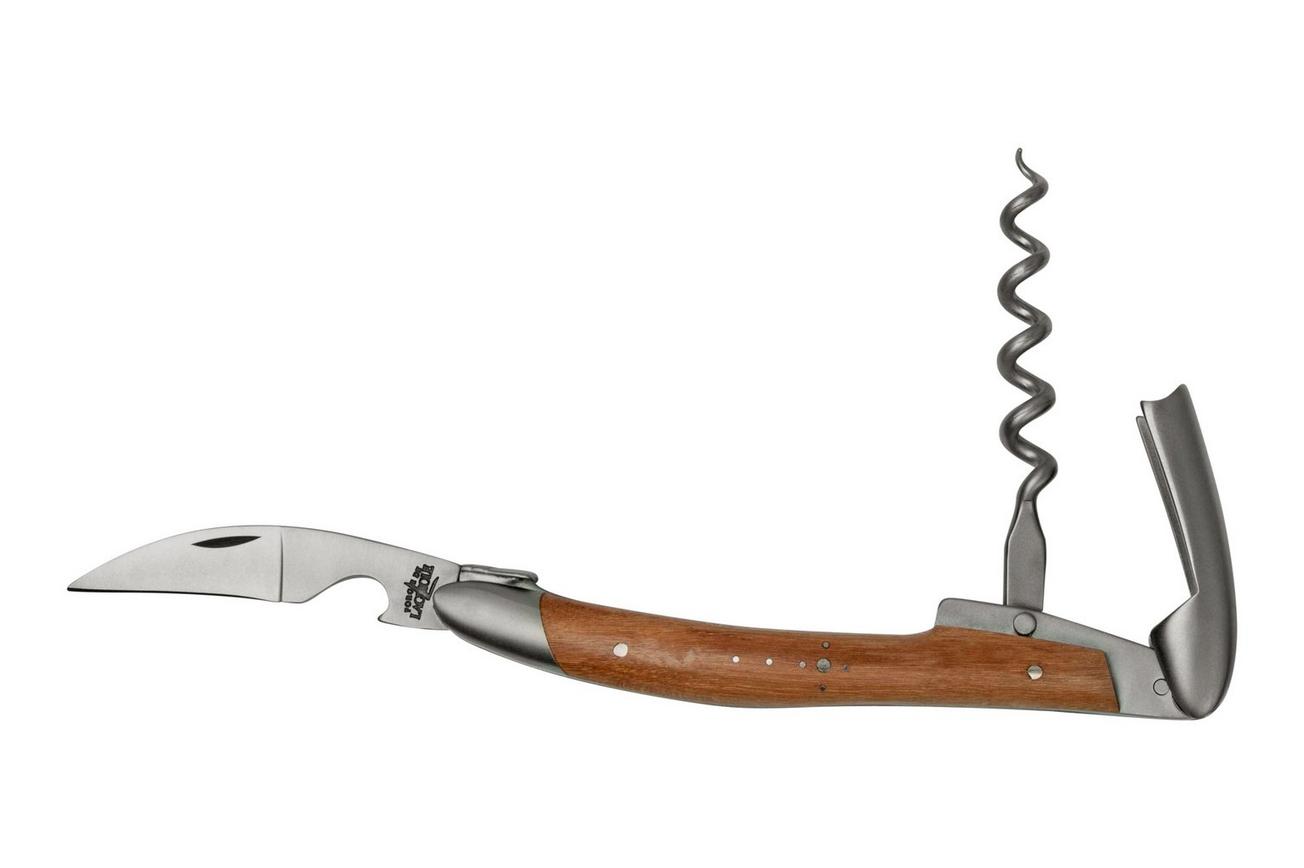 Forge de Laguiole SOMCE kelnersmes met foedraal, wijnstokhout