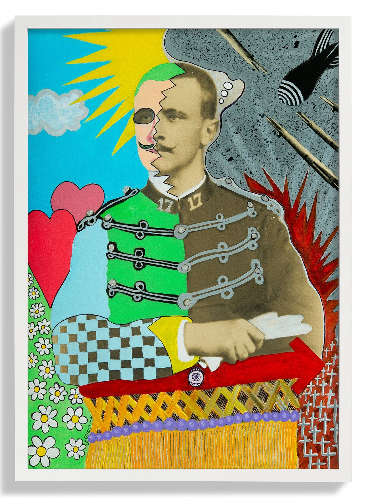 Der blutende Rahmen von Jérome Sinoquet