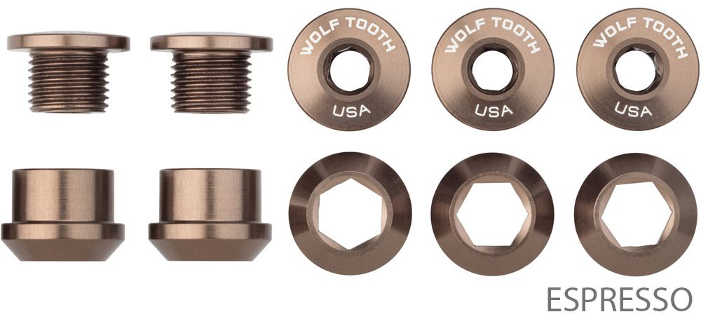 Wolf Tooth Components 1-fach Kettenblattschrauben (5 Stück) kaufen | Bike-Discount