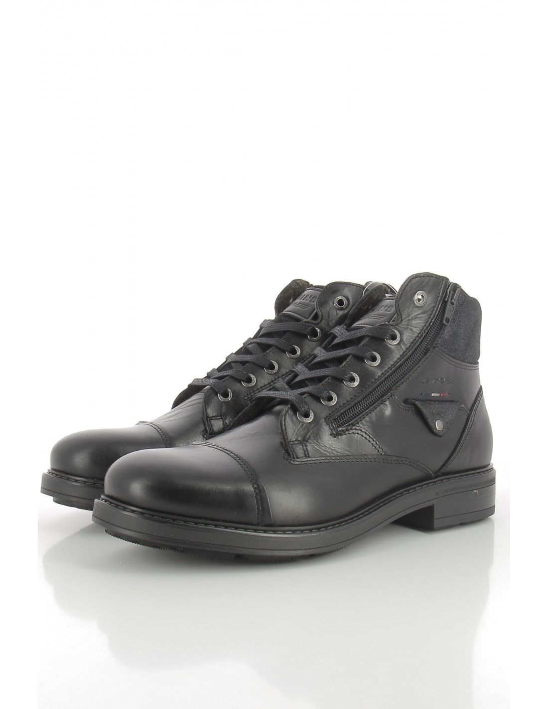 redskins Boots homme country Noir
