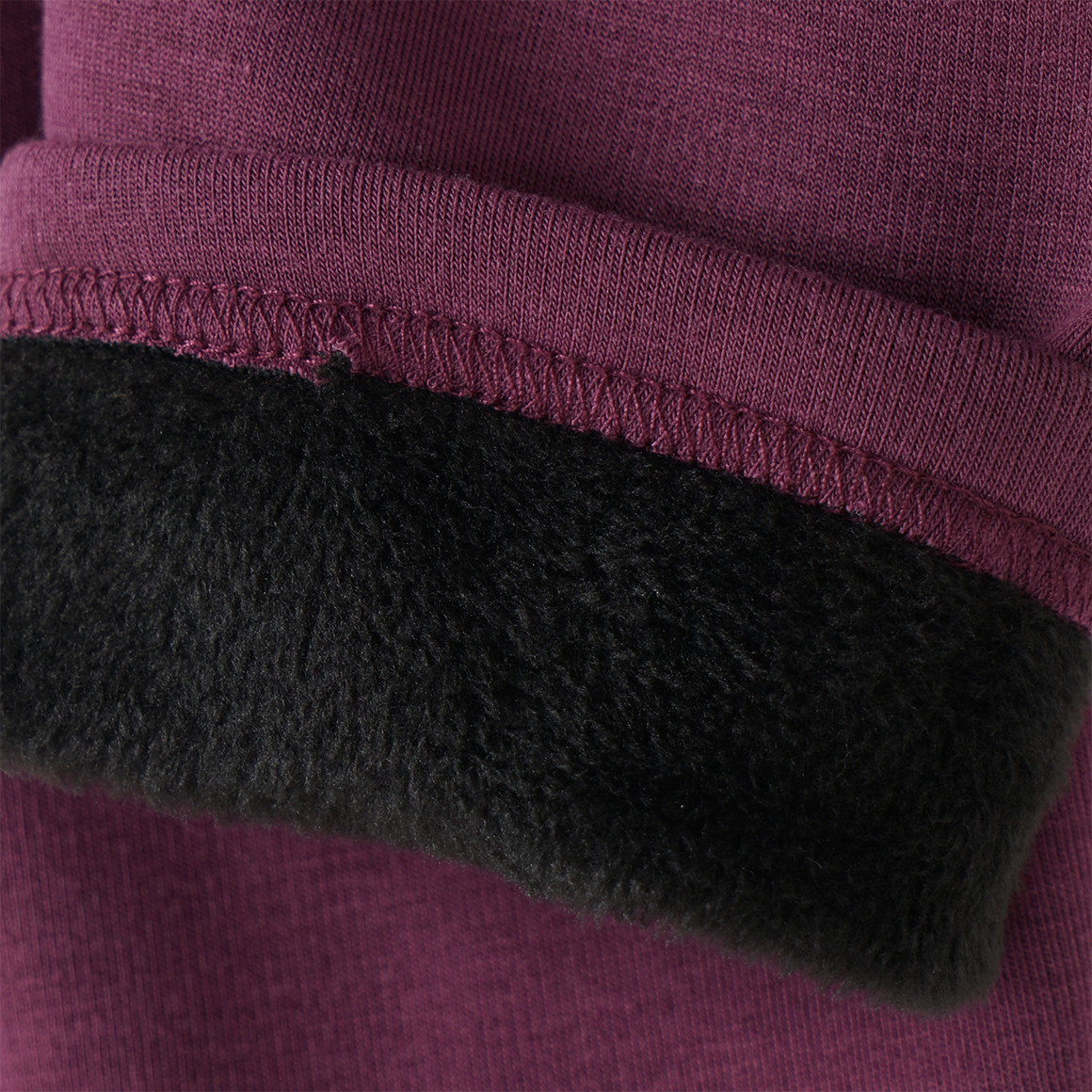Topolino Mädchen Thermo-Leggings unifarben bordeaux