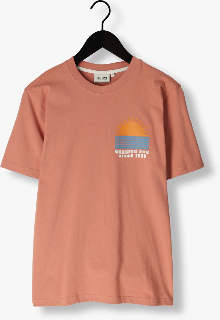 SHIWI roze shiwi t-shirt men sunset t-shirt