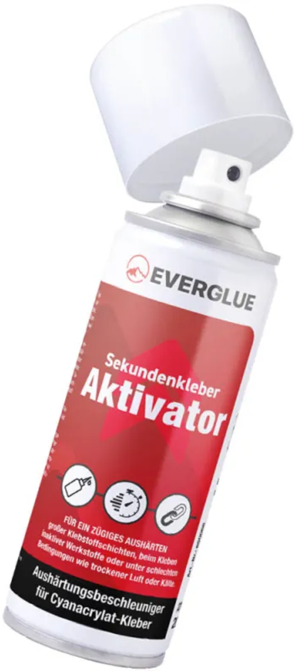 Everglue  Aktivator, 200 ml    Universell einsetzbarer Aushärtungsbeschleuniger für Cyanacrylat Klebstoffe