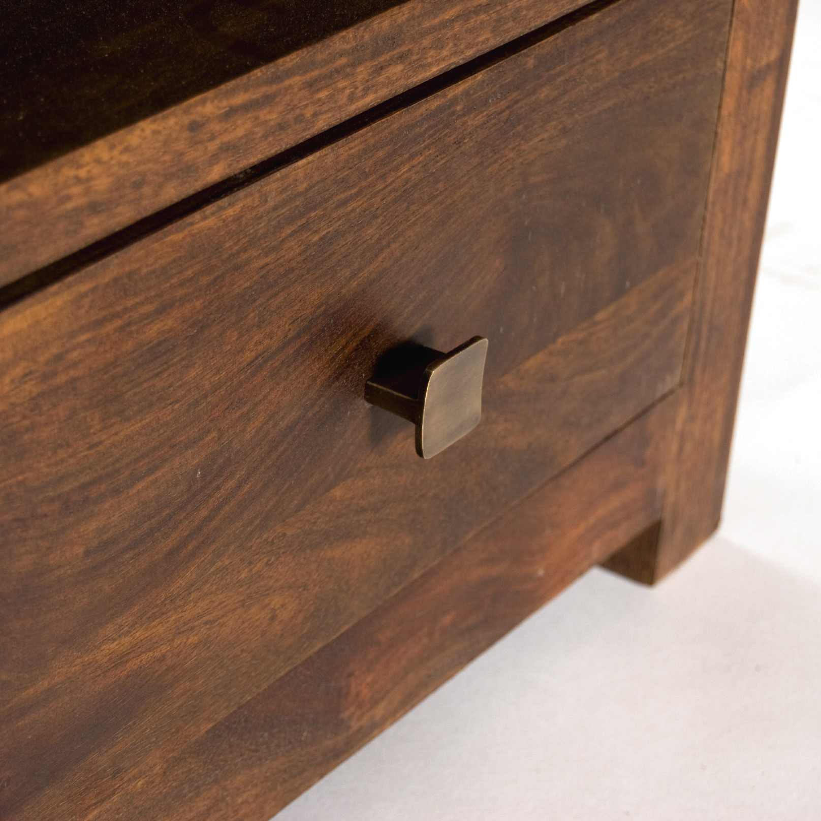TV-Schrank, Palisander, L 140 cm, B 45 cm, H 45 cm von fischer's lagerhaus