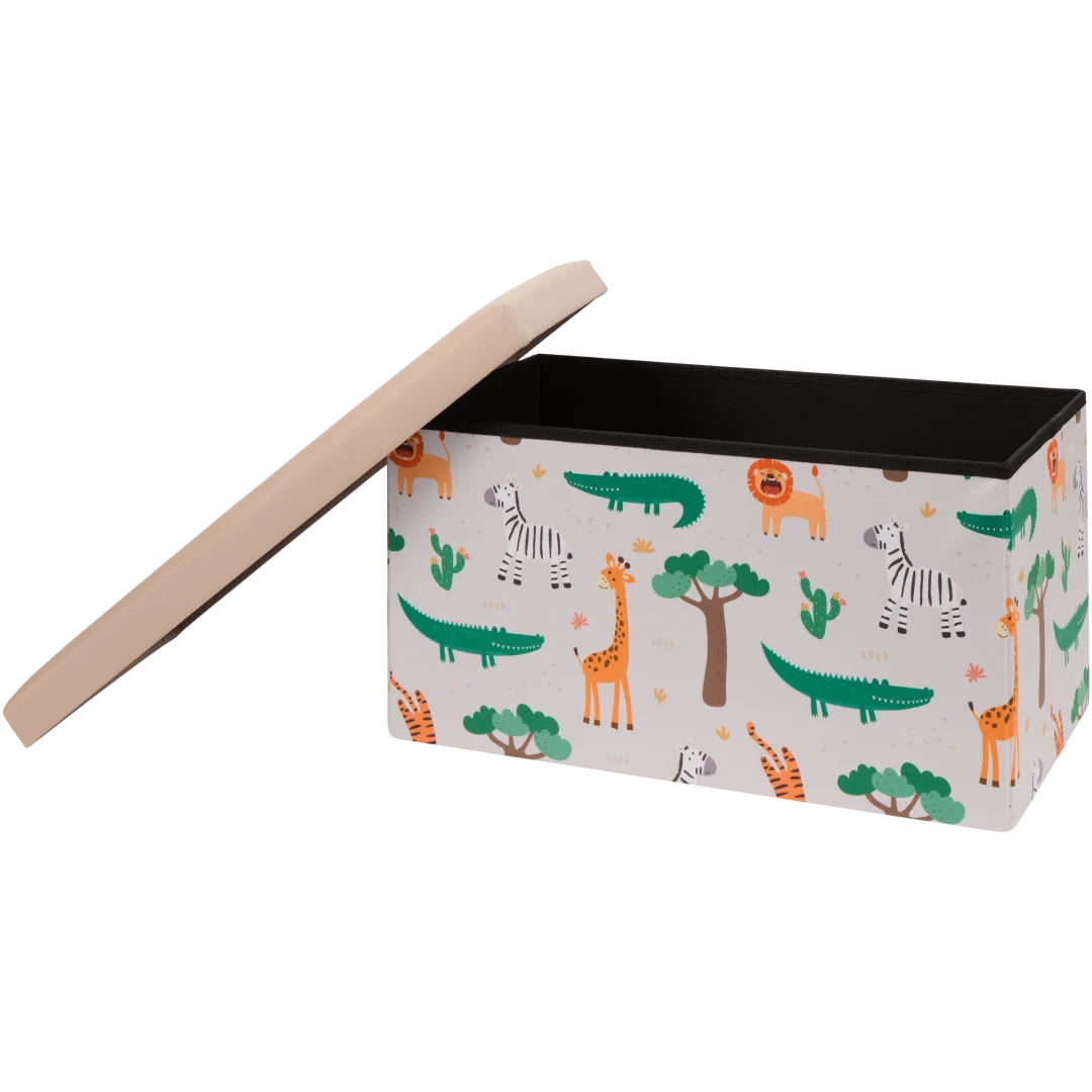 Opvouwbare opbergbox met deksel 60 x 32 cm | diverse varianten