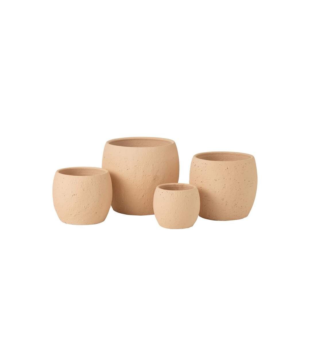 Paris Prix - Cache-pot En Céramique enya 20cm Beige