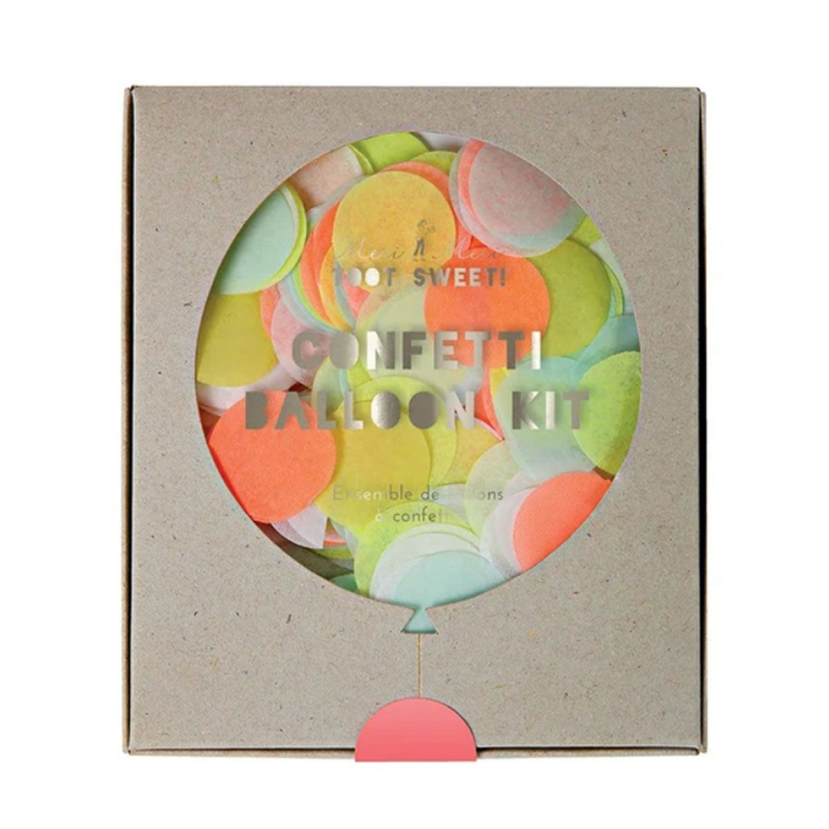kit ballons confettis flashy Meri Meri