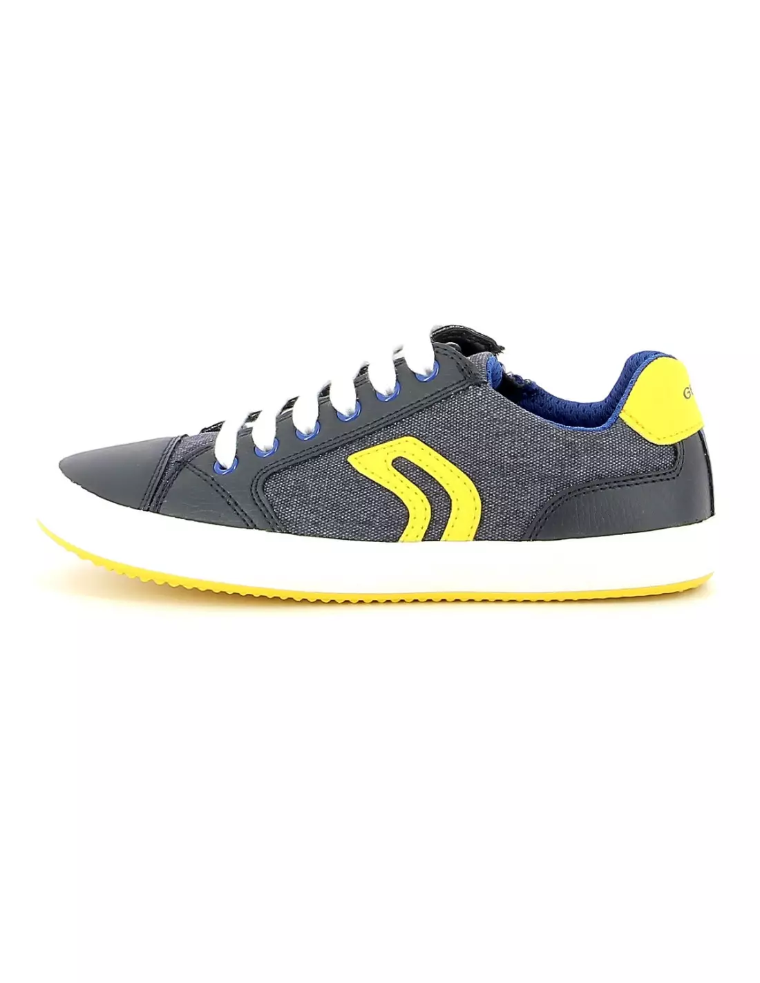 GEOX GISLI - Sneakers Navyyellow