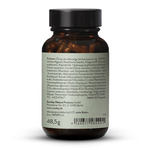 Sunday Natural Products  Mediterranean DietKomplex