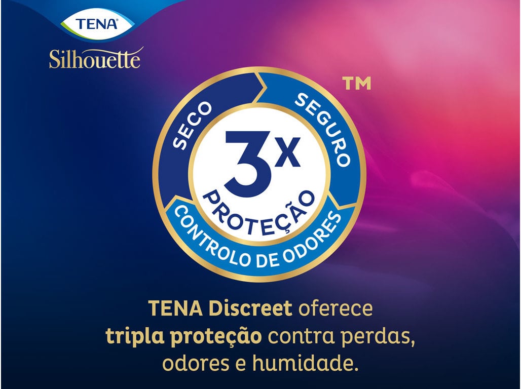CUECAS INCONTINENCIA TAMANHO L CREME TENA SILHOUETTE 8 UN
