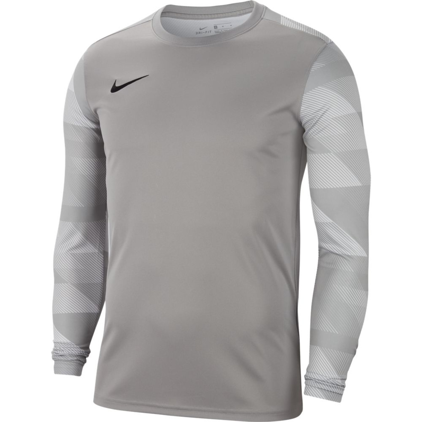 Nike Park IV Voetbalshirt Keepers Lange Mouwen Grijs Zwart