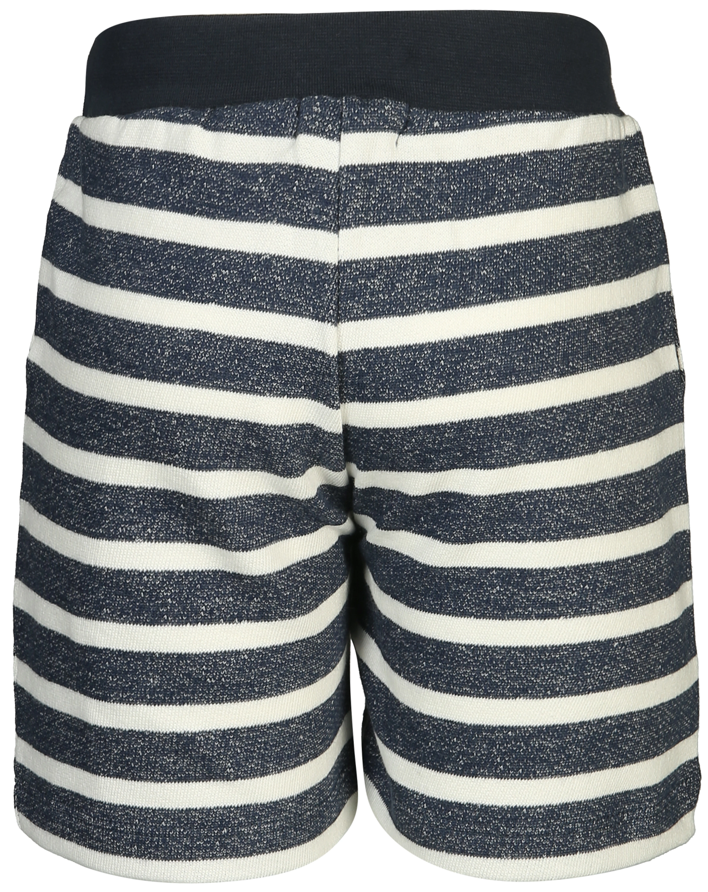 Sweat-Shorts ESSENTIAL gestreift in blau/weiß