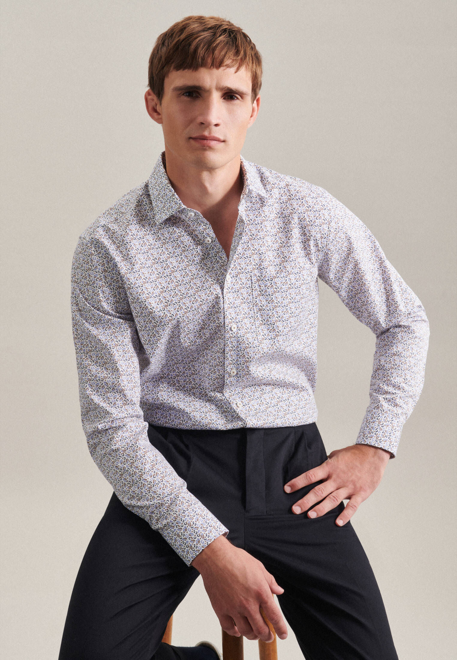 Seidensticker| Herren Business Hemd Regular