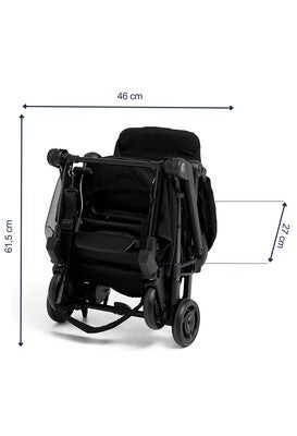 Beemoo Easy Fly Lux 4 Trille, Jet Black