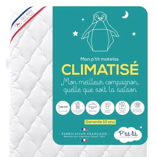 Matelas Bébé Climatisé   de               P'tit lit