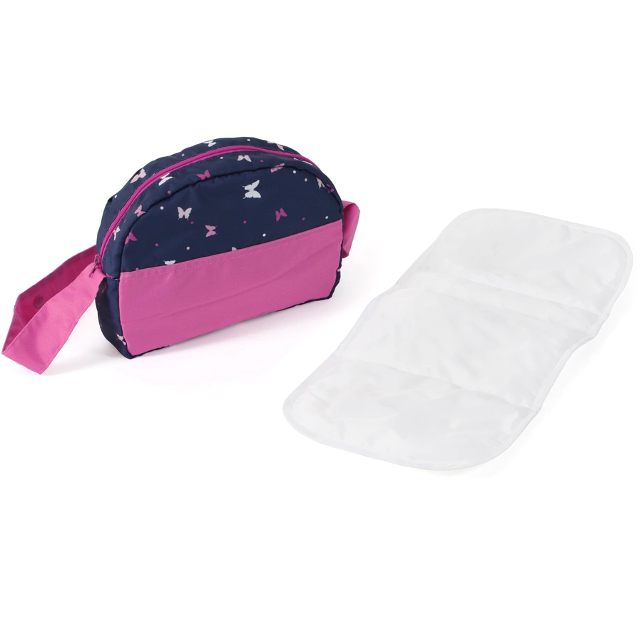 BAYER CHIC 2000 Wickeltasche Butterfly navy-pink