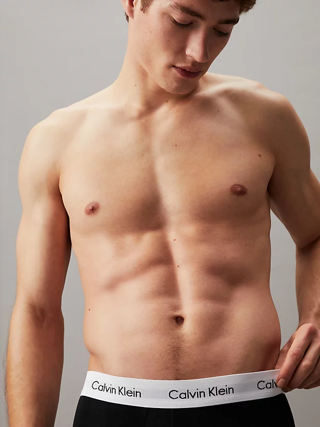 Pacote com 3 Cuecas Boxer - Algodão Elástico