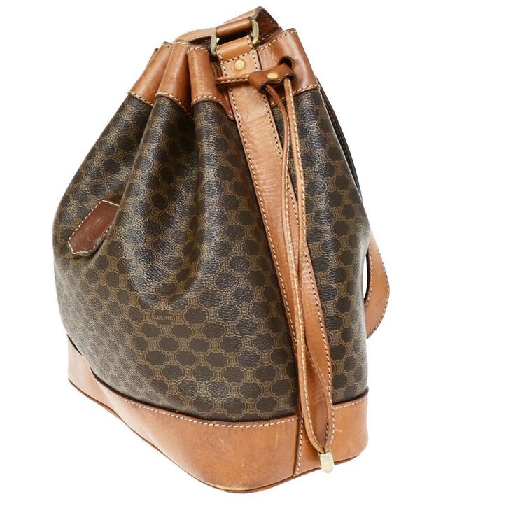 Celine Vintage Celine Shoulder Bag Brown