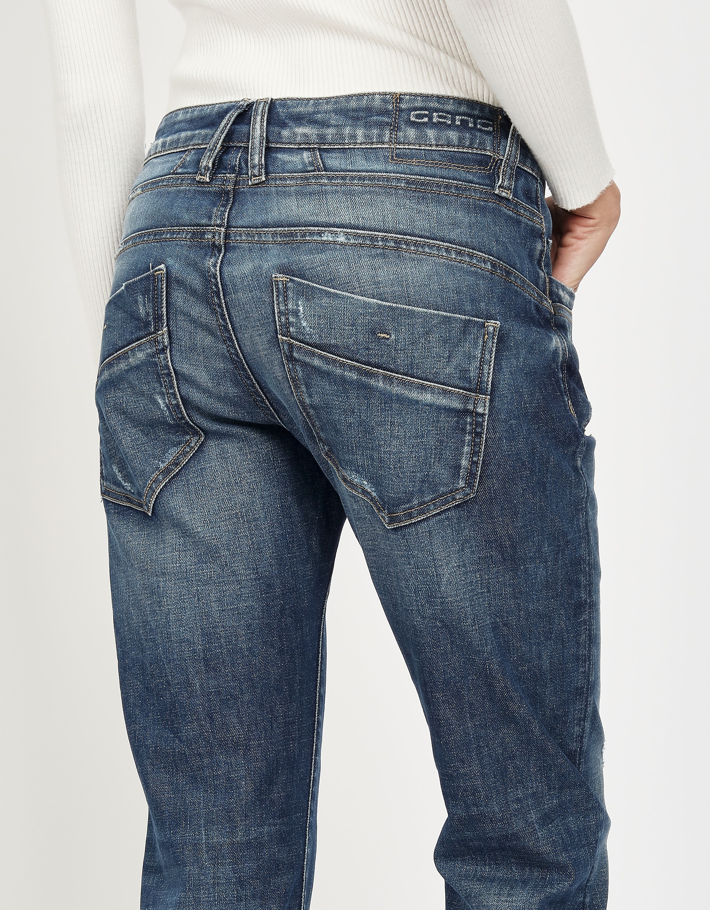 GANG Relax-fit-Jeans »94GERDA«, mit besonderer Struktur