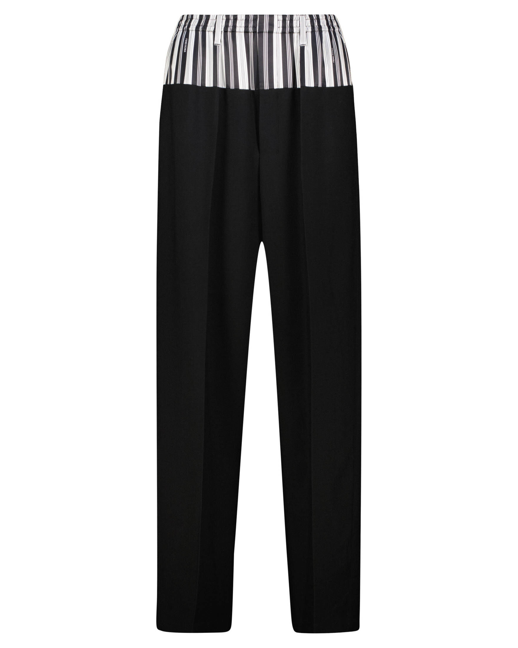 Fendi| Damen Hose aus Wolle und Seide