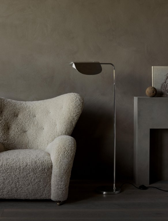 Audo Copenhagen Wing vloerlamp aluminium
