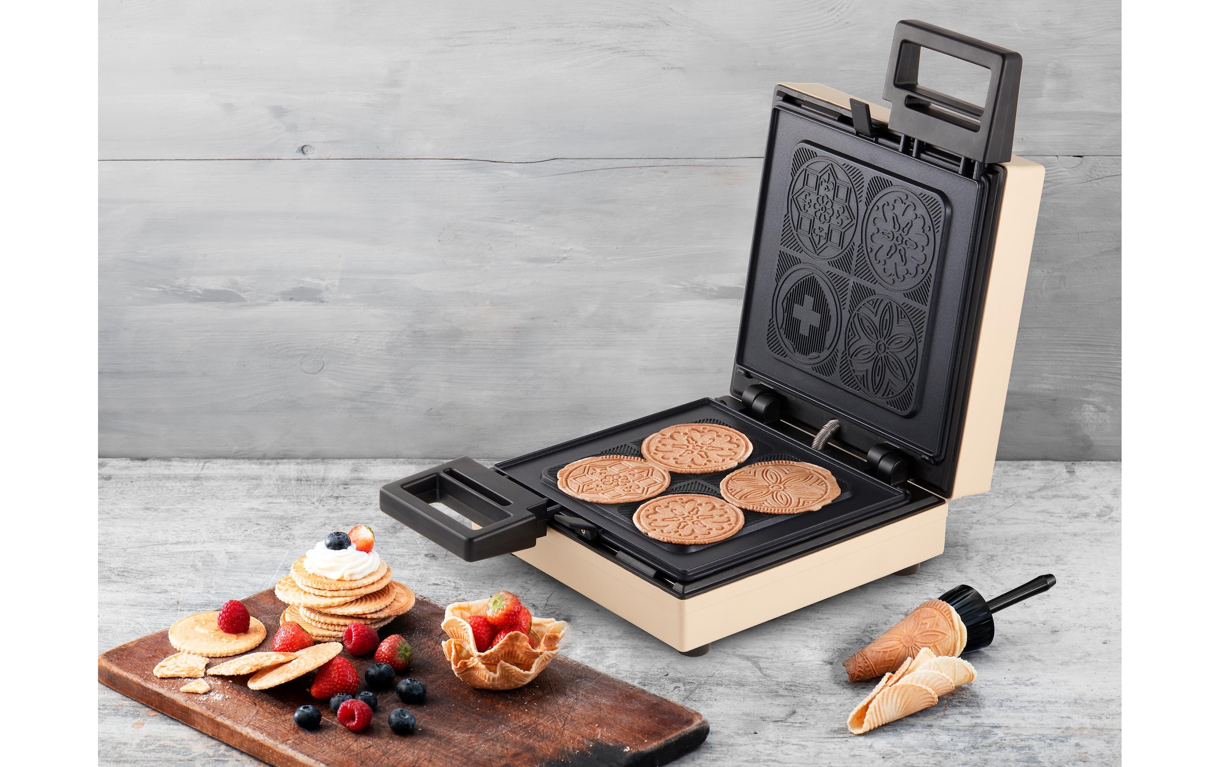Trisa Waffeleisen »Bretzeli & Waffles« 1000 W
