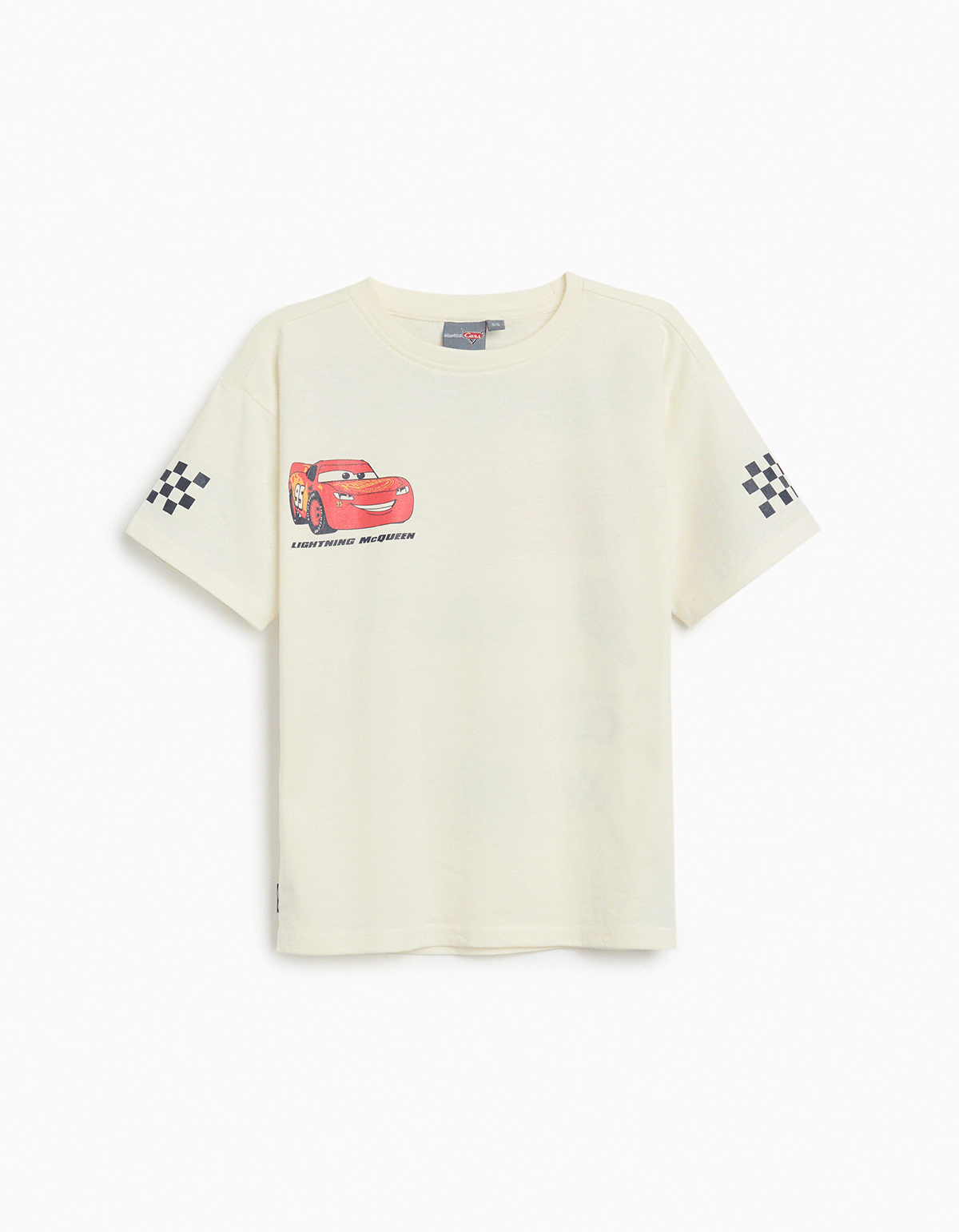 T-shirt 'Cars', Menino, Branco